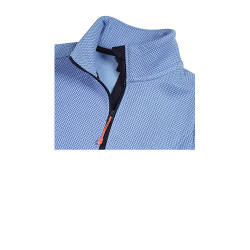 icepeak outdoor vest Kemnath lichtblauw Meisjes Polyester Opstaande kraag 128