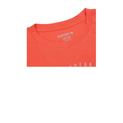 icepeak outdoor T-shirt Leadore Jr koraalroze Meisjes Katoen Ronde hals 116