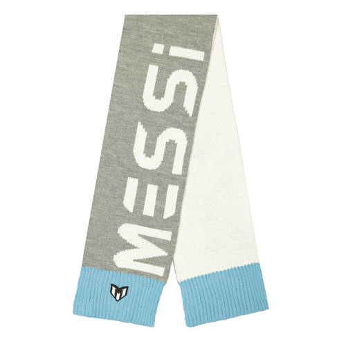 VINGINO x Messi sjaal grijs blauw wit Jongens Polyester Meerkleurig