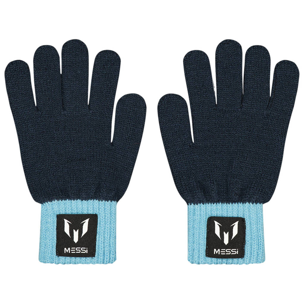 handschoenen donkerblauw/lichtblauw