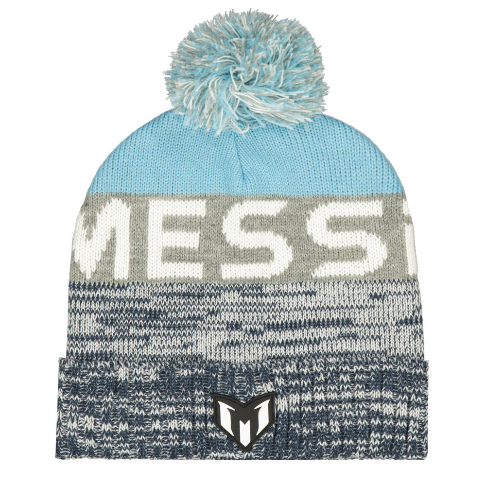 Vingino x Messi muts met pompon meerkleurig