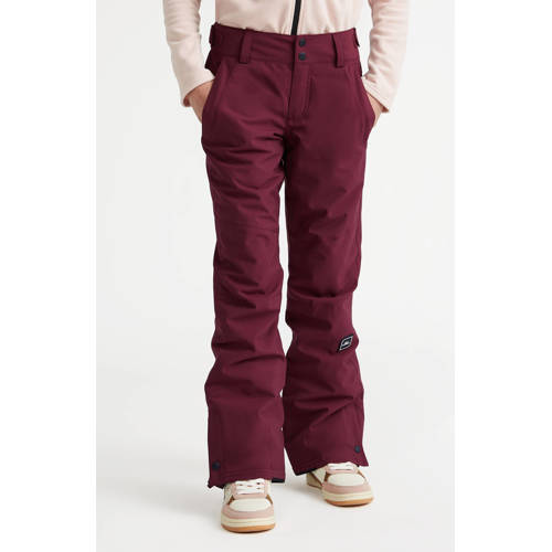 O'Neill skibroek Star bordeaux Rood Meisjes Polyester Effen 140
