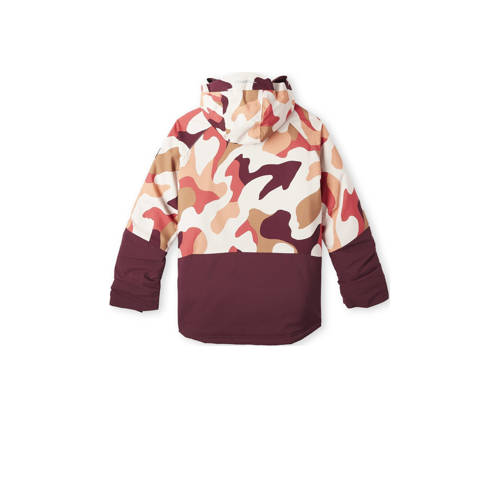 O'Neill ski anorak bordeaux multi Skijack Rood Meisjes Polyester Capuchon 104
