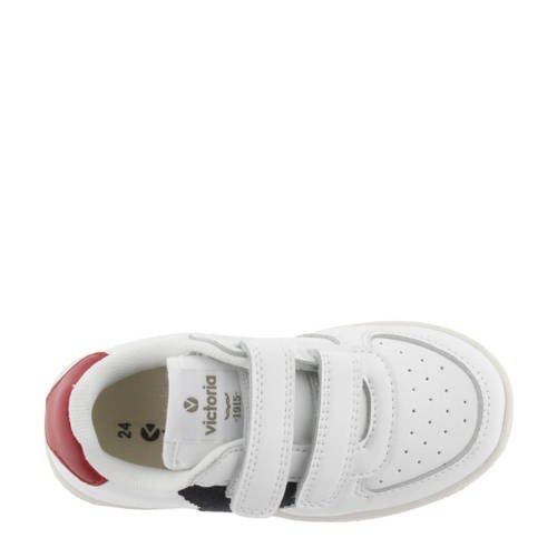 Victoria 1124104 sneakers wit/blauw Jongens/Meisjes Imitatieleer Meerkleurig