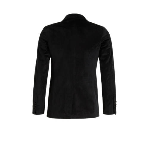 OppoSuits colbert Dinner Jacket met all over print zwart Jongens Polyester Reverskraag 110 116