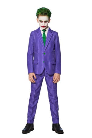 kostuum The Joker™ paars/wit