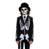 Suitmeister kostuum halloween Skeleton Grunge zwart/wit