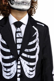 thumbnail: Suitmeister kostuum halloween Skeleton Grunge zwart/wit