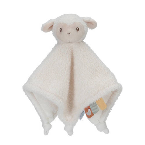 Little Dutch schaap little farm knuffeldoekje Wit | Knuffeldoekje van Little Dutch