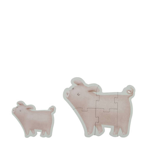 Little Dutch 6 in 1 puzzel little farm legpuzzel 35 stukjes