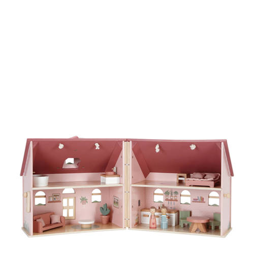 Little Dutch draagbaar houten poppenhuis | Poppenhuis van