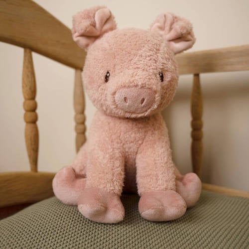 Little Dutch varken little farm knuffel 25 cm Roze