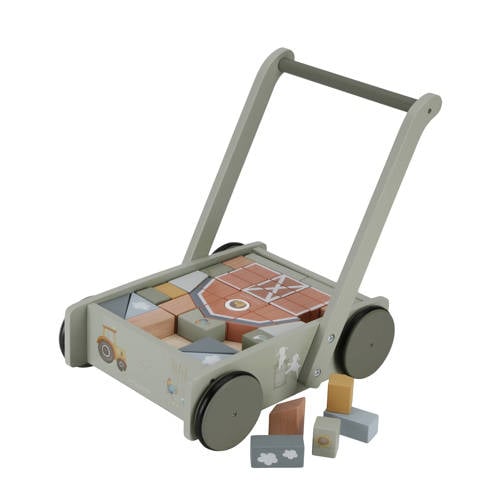 Little Dutch Blokkenkar Little Farm | Blokken van