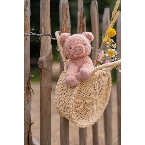 Little Dutch varken little farm knuffel 17 cm Roze