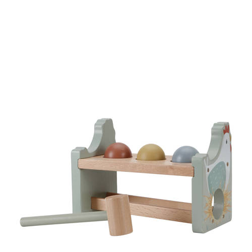 Little Dutch hamerbankje met ballen little farm Speeltje