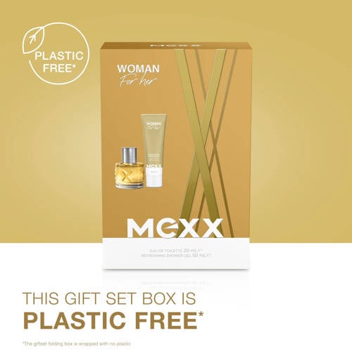 Mexx WOMAN geschenkset eau de toilette 20 ml + douchegel 50 ml