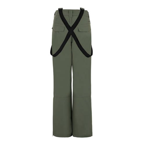 Protest skibroek Sunny jr olijfgroen Meisjes Polyester Effen 104
