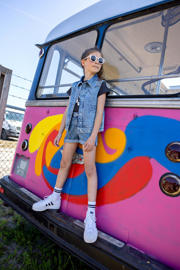thumbnail: Blue Rebel gilet Isabel blauw