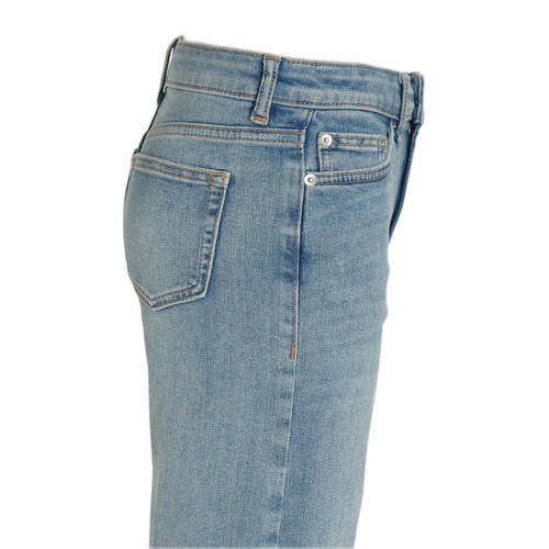 Anytime wide leg jeans lichtblauw Meisjes Denim 104
