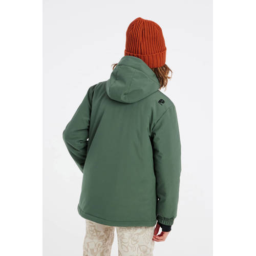 Protest softshell ski-jack PRTBALOE JR groen Skijack Effen 116