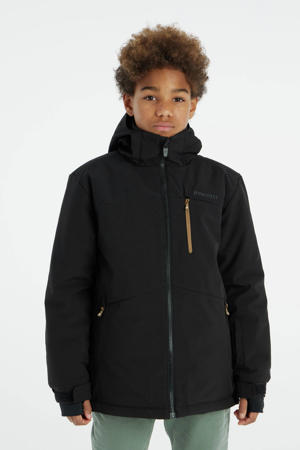 softshell ski-jas PRTBALOE JR zwart