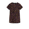 NAME IT KIDS jurk NKFRUNICA met pailletten paars/goud