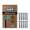 Oral-B Pro  Cross Action opzetborstels - zwart - 10 stuks