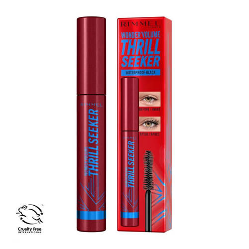 Rimmel London Volume Thrill Seeker waterproof mascara Black Zwart