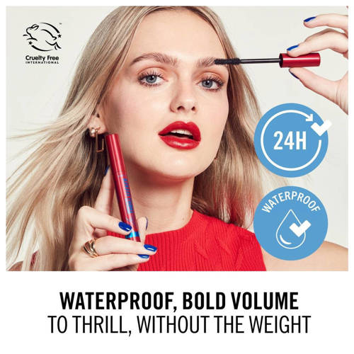 Rimmel London Volume Thrill Seeker waterproof mascara Black Zwart