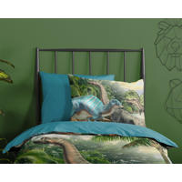 thumbnail: Pure polyester dekbedovertrek dino 1 persoons  (140x220 cm)