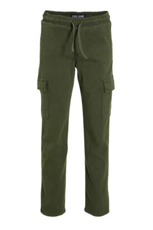 regular fit cargobroek MADLEY armygroen