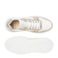 thumbnail: Nubikk   leren sneakers wit/goud