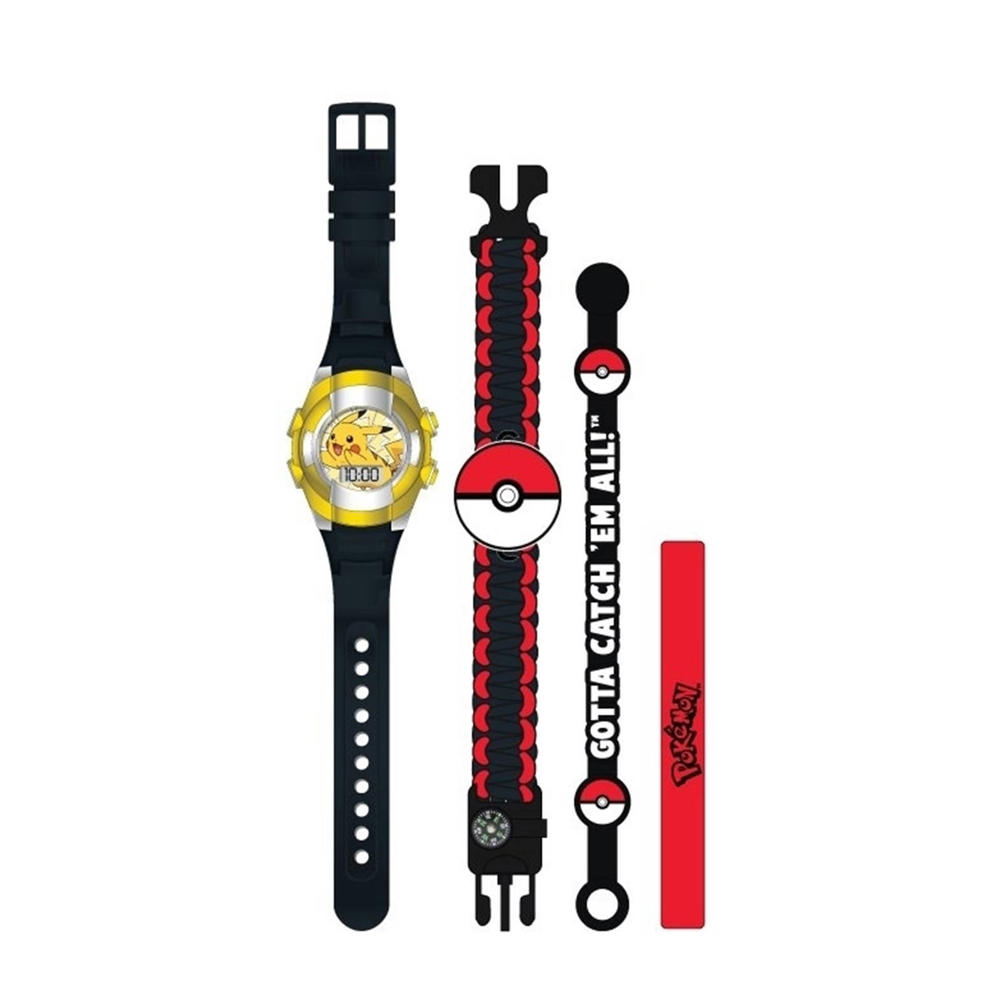 Accutime LCD Watch Gift Set Pokémon