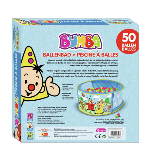 Studio 100 Bumba ballenbad inclusief 50 ballen Speelset