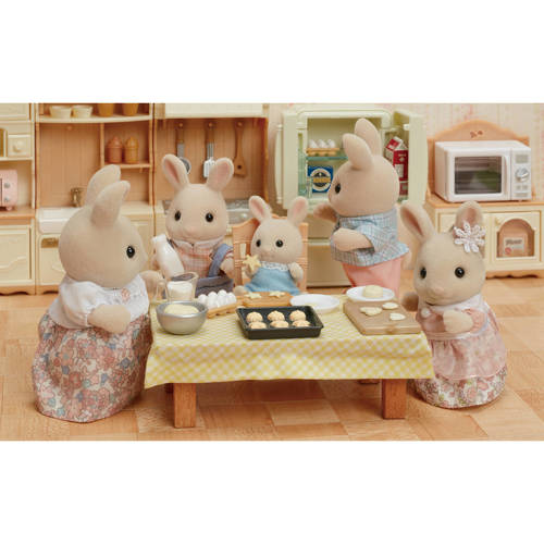 Sylvanian Families Familie crème konijn 5706 Speelfiguur