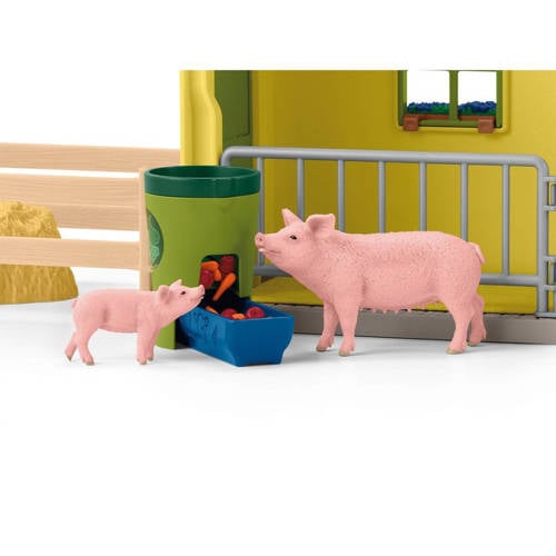 Schleich Farm World Grote stal Dieren speelset | Dieren speelset van