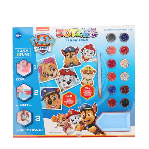 Diamond Dotz Paw Patrol Diamond painting - glitter afbeelding