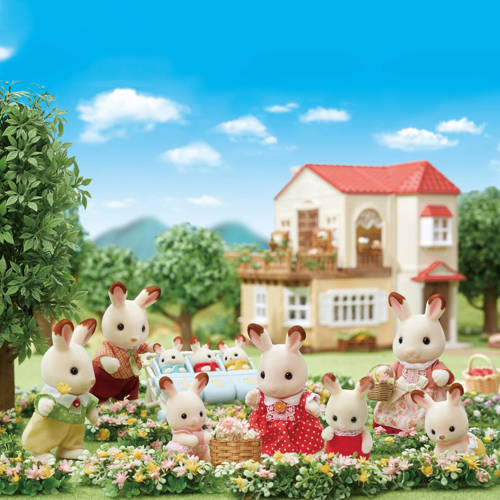 Sylvanian Families Familie Chocoladekonijn 5655 Speelfiguur