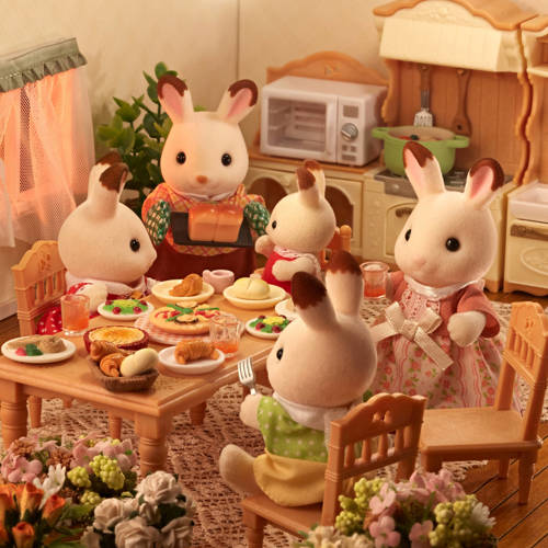 Sylvanian Families Familie Chocoladekonijn 5655 Speelfiguur