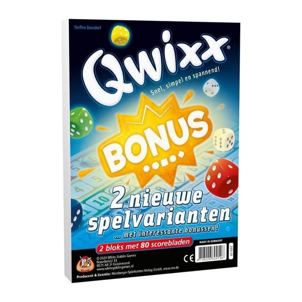 White Goblin Games   Qwixx Bonus dobbelspel 2 nieuwe spelvarianten