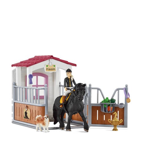 Schleich Horse Club Paardenbox met Horse Club Tori & Princess Dieren speelset