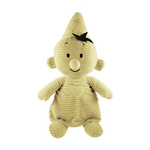 zachte gele corduroy pluche knuffel 35 cm