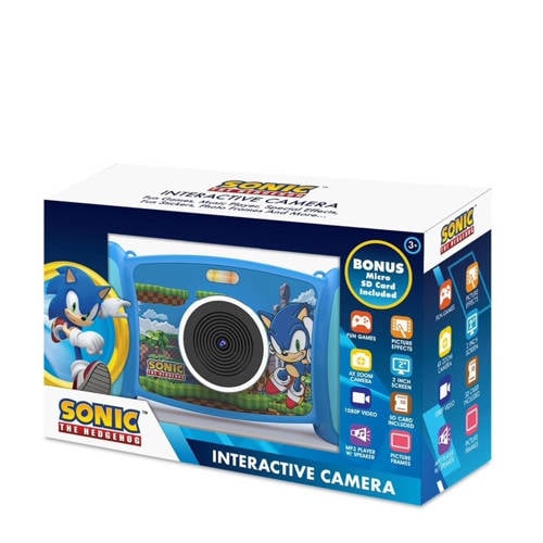 Accutime Interactieve Kindercamera Sonic Elektronisch speelgoed