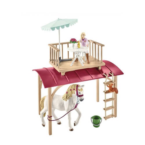 Schleich Horse Club Woonwagen Dieren speelset | Dieren speelset van