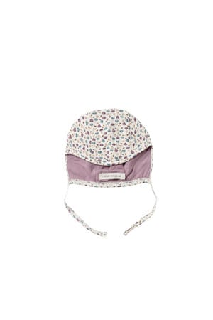 muts Aily ecru/roze/turquoise