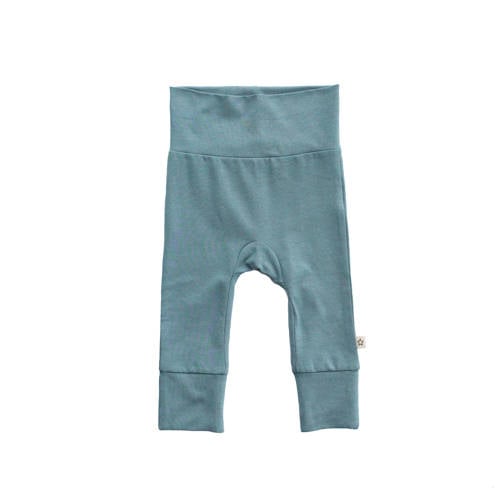 Your Wishes baby high waist regular fit broek Nesse blauw Jongens Modal 