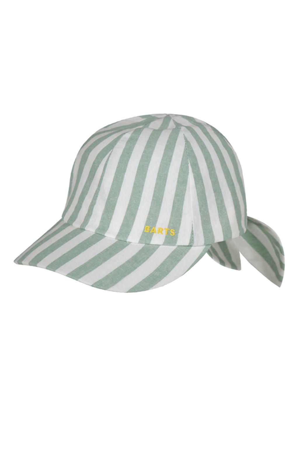 Barts pet Wuppy met streepdessin zachtgroen/offwhite