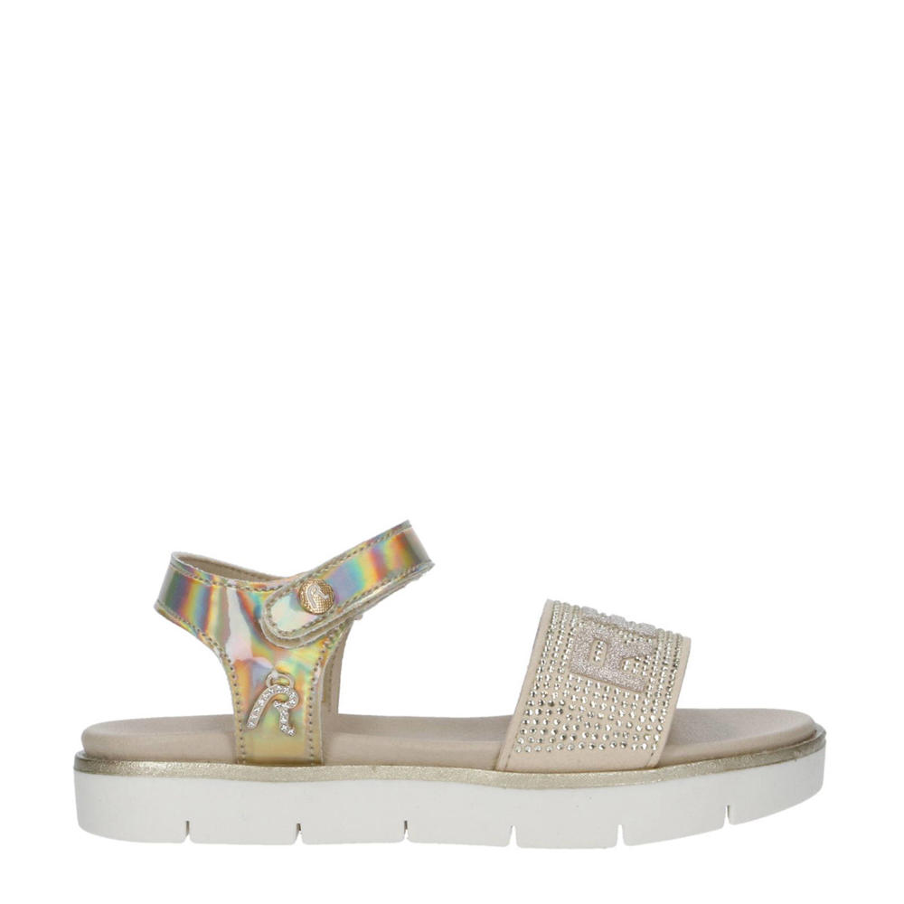 Gouden meisjes REPLAY sandalen van imitatieleer/voering: imitatieleer met klittenband