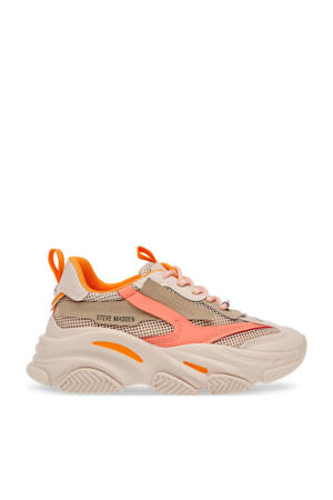 JPossession  chunky sneakers grijs/oranje