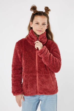 teddy vest Riri JR roestbruin